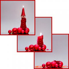 Burning candle