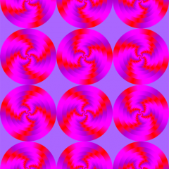 Rotating circles