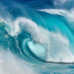 When the ocean turns into blue fire