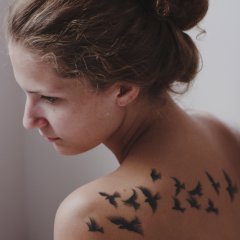 Flying away