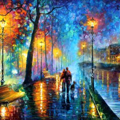 The melody of the night