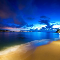 Blue sunset