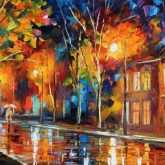 WHEN THE CITY SLEEPS - LEONID AFREMOV