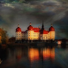 Chateau "Moritzburg", Saxonia