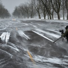 Snow chasing