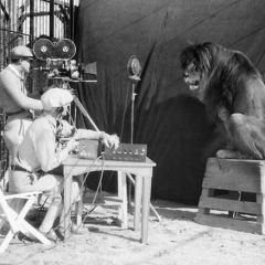 The recording of the Metro-Goldwyn-Mayer Lion, 1929