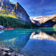 The Unperturbed Waters Of Lake Louise