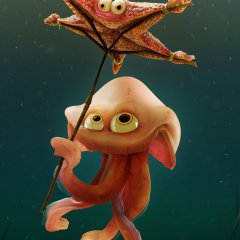 Starfish umbrella, RIGGING DEMO link