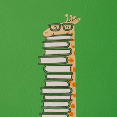"A Book Lover" Print