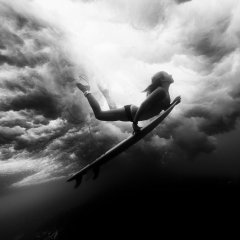 Underwater Surfer