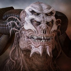 Portrait of The Demon Guard