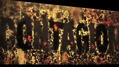 Contagion Movie Billboard Made From Bacteria
