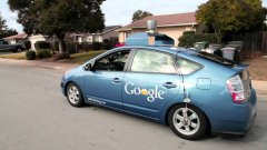 Google Self Driving Car Chauffeurs Blind Man
