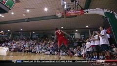 James Justice Between The Legs Slam Dunk