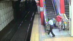 Escalator incident