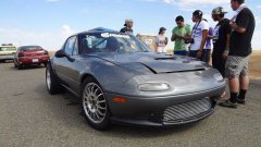 Mazda Miata RB26 wipe out