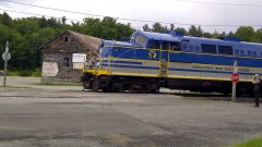 Excited train guy, New York!