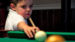 5-yr-old pool prodigy