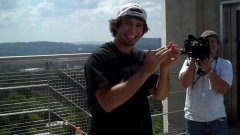 The world's farthest basketball shot