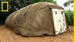 Concrete tent