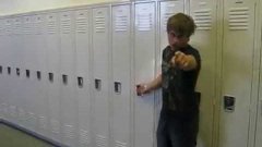 Locker shot
