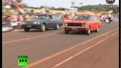 Stands Collapse At Car Race In Brazil