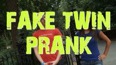 Fake twin brother prank at the park