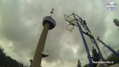 98m world record basketball shot