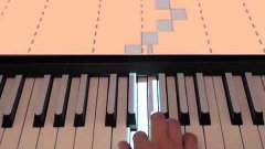 'Piano hero' offers projections to guide player