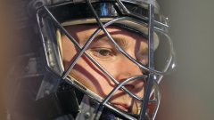 Goalie accidentally knocks puck into his own goal