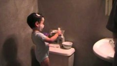 Baby Caught Shaving