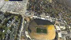 Parachuting Into Michigan Stadium with the 101st Airborne Division