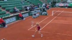 Agnieszka Radwanska's Tweener