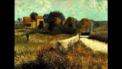 Famous Van Gogh paintings brought to life with shadows and animation