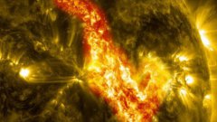 Canyon Of Fire On The Sun