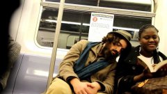 Sleeping On Strangers On The Subway