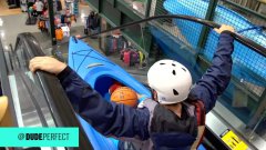Crazy Sports Trick Shots Inside Dick’s Sporting Goods Store