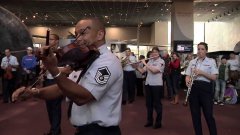 US Air Force Band Holiday Flash Mob