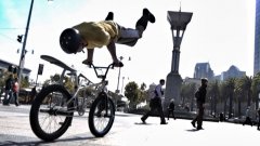 Extreme Bike Parkour In San Francisco