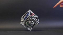 The Cubli: a cube that can jump up, balance, and 'walk'