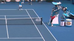 Ball Boy Gets Hit In The Face