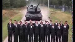 Leopard tank brake test