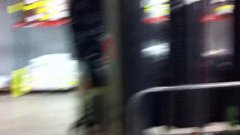 Guy Picks Up Quarter With Forklift