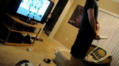 Wii Fit FAIL Breaks TV