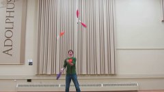 Four Juggling Masters Show Off Impressive Tricks