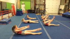 Uptown Abs workout at Gymtastics Gym Club