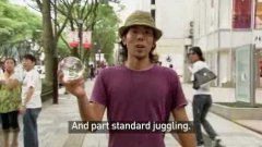 Contact Juggling – Ball Floating Trick