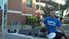 Frisbee Trick Shot Video