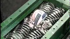 80′s Shredding Machine Destroys Everything
