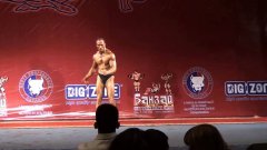 Bodybuilder with cerebral palsy